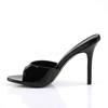 Pleaser - CLASSIQUE01 Mules à talon - Noir Product image